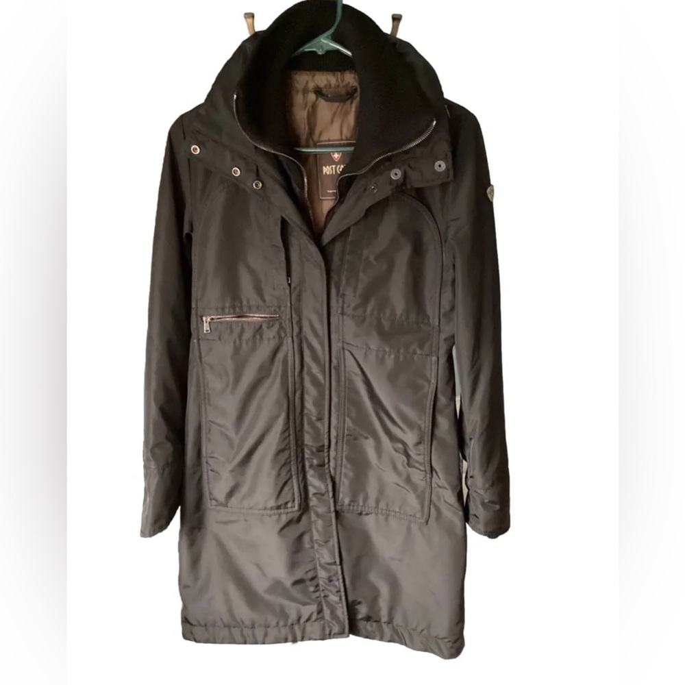 Postcard City Coat Black Size 0